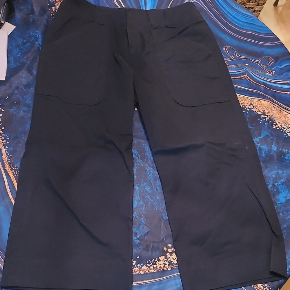 Banana Republic Martin Stretch Trousers Wider Leg